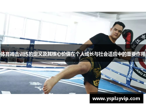 体育搏击训练的定义及其核心价值在个人成长与社会适应中的重要作用